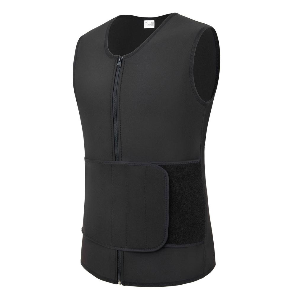 Men's Neoprene Waist Belt Vest: Sweat-Proof, Winter Warm, Body-Shaping, Sweat-Wicking Fitness Gear