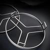 Stackable Stainless Steel Steaming Rack Round Heat-resistant Kitchen Steamer Holder Thickened Rust-proof Steaming Pot Stand