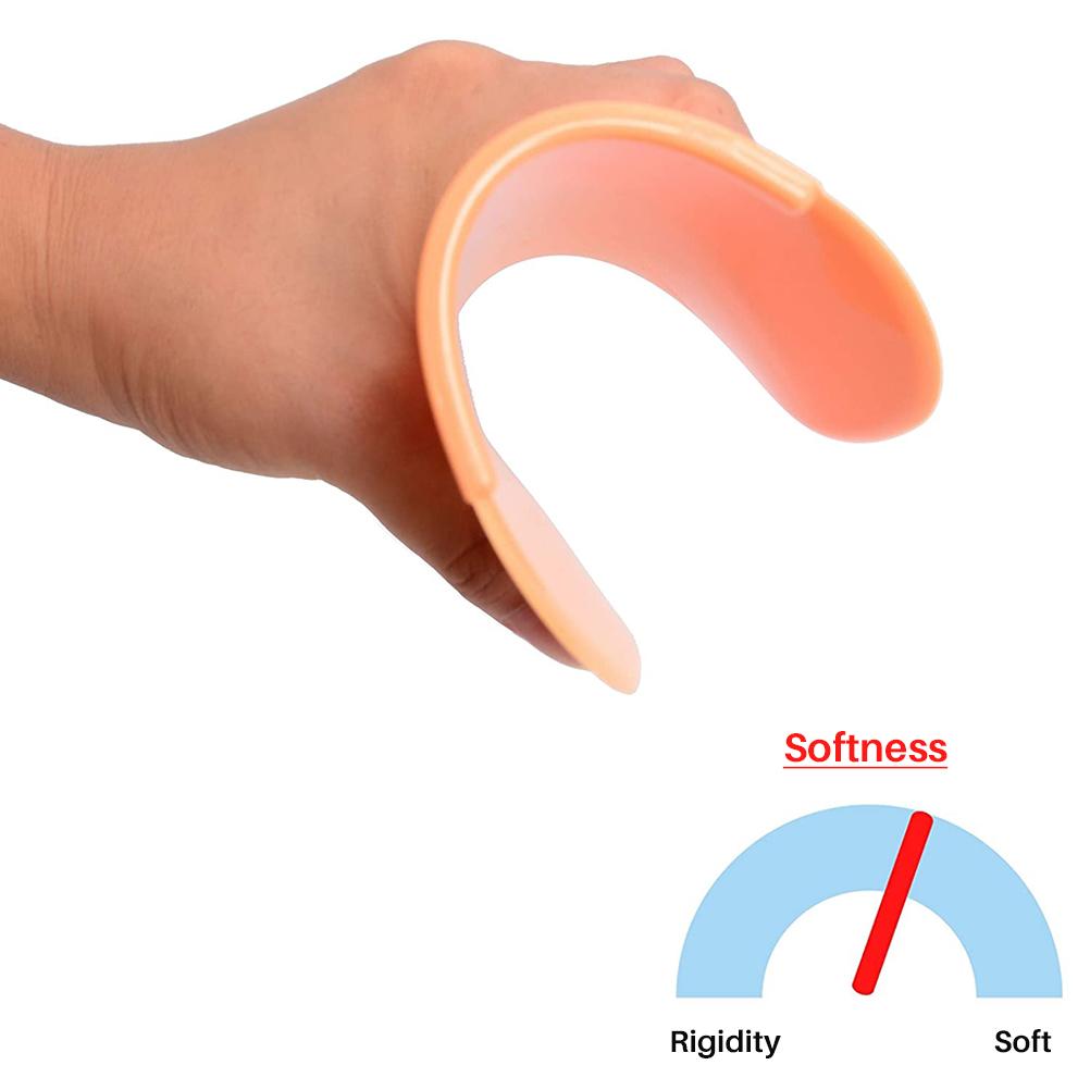 Spatola per impasto in silicone con bordo a semicerchio, livellatore per torte, raschietto per torte, tagliapasta, strumenti per la cottura