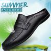 Fashion Mokassin Flat Sole Men's Shoes For Summer Mining Hiking Boots Walking And Hiking Shoes Sneakers Sports Vzuttya New Fast Pro
