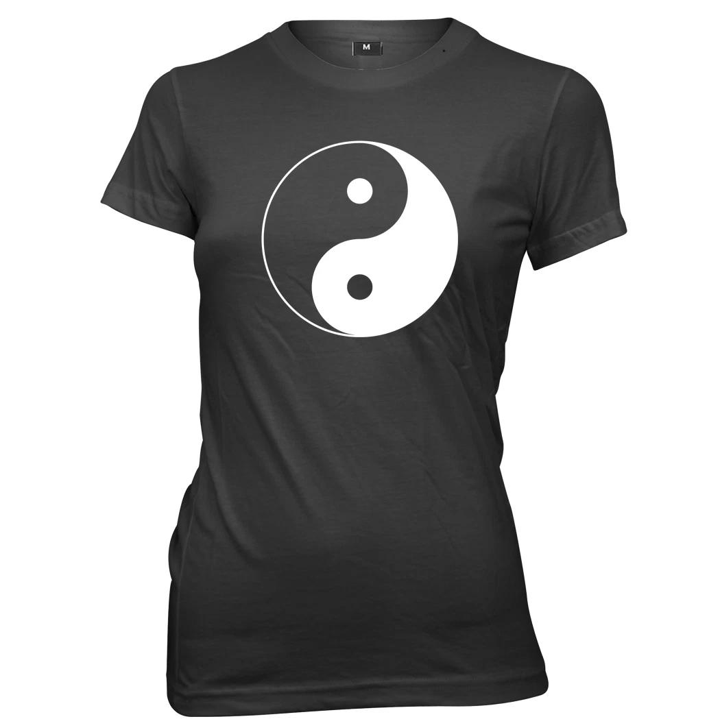 Yin Yang Womens Ladies Funny T-Shirt M