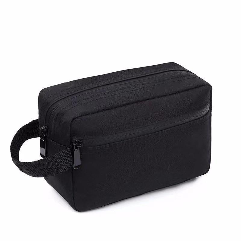 High-Capacity Waterproof Oxford Cloth Handbag: Versatile Portable Makeup and Wash Bag