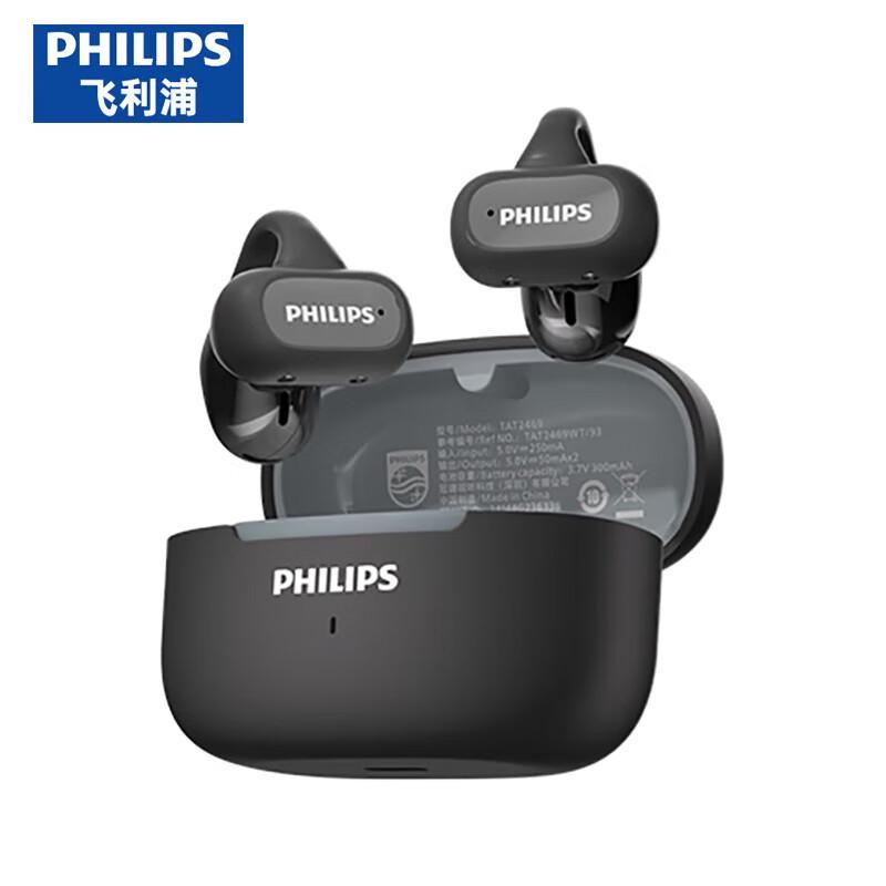 

Philips TAT2469 Open-Ear Clip Bluetooth Sport Earbuds