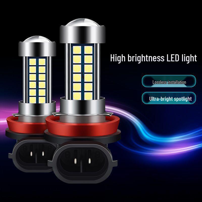 

H4/H7/H11 LED Fog Light Bulbs: High Brightness, Easy Install, Compatible with H4, H7, H11 H7