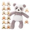 MIHI Plush Christmas Wooden Bear Monthly Card Set, Animal, Fluffy, Cuddly, Toy, First Toy, Letter Banner, Milestone Photos, Present, Gift, Baby