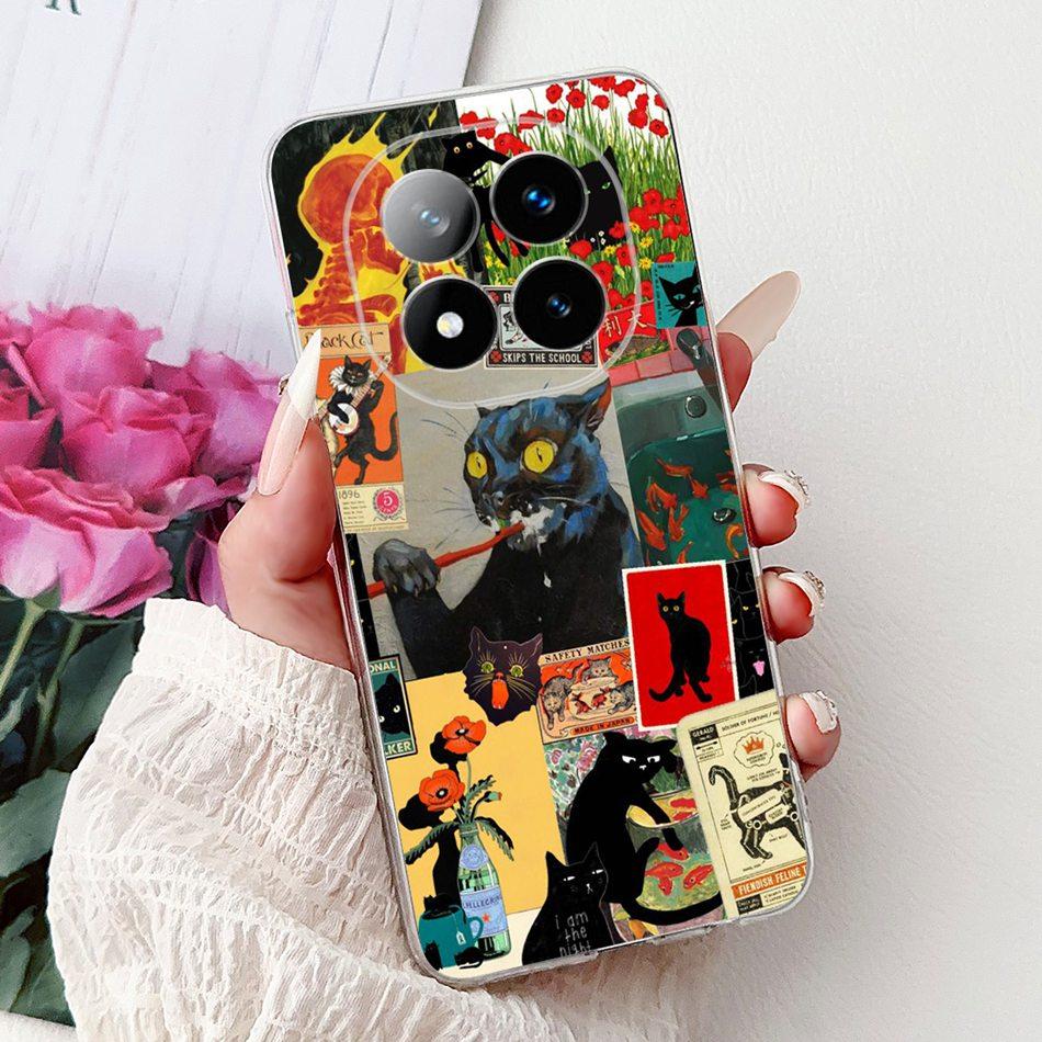 Phone Case For Xiaomi Redmi Note 14 Pro Plus / Note 14 Pro / Note14 4G 5G New Fashion Cool Design Soft Silicone TPU Slim Cases