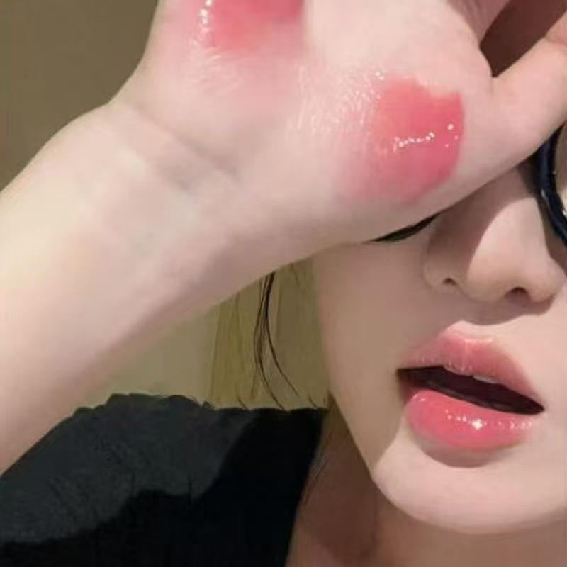 Korean Moonlight Nude Pink Plump Lip Gloss - Non-Fading, Watery, Light, and Perfect for a No-Makeup Look.