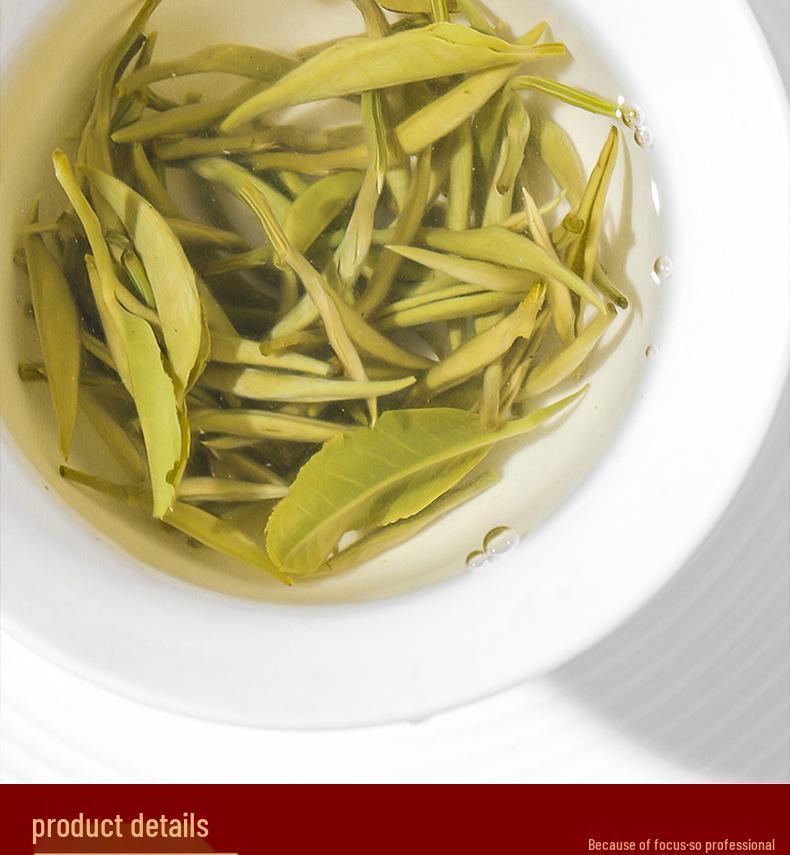 Golden Bud White Tea: 2025 Pre-Qingming High Mountain Green Tea, Tender Buds, 250g Caddy, Free Shipping