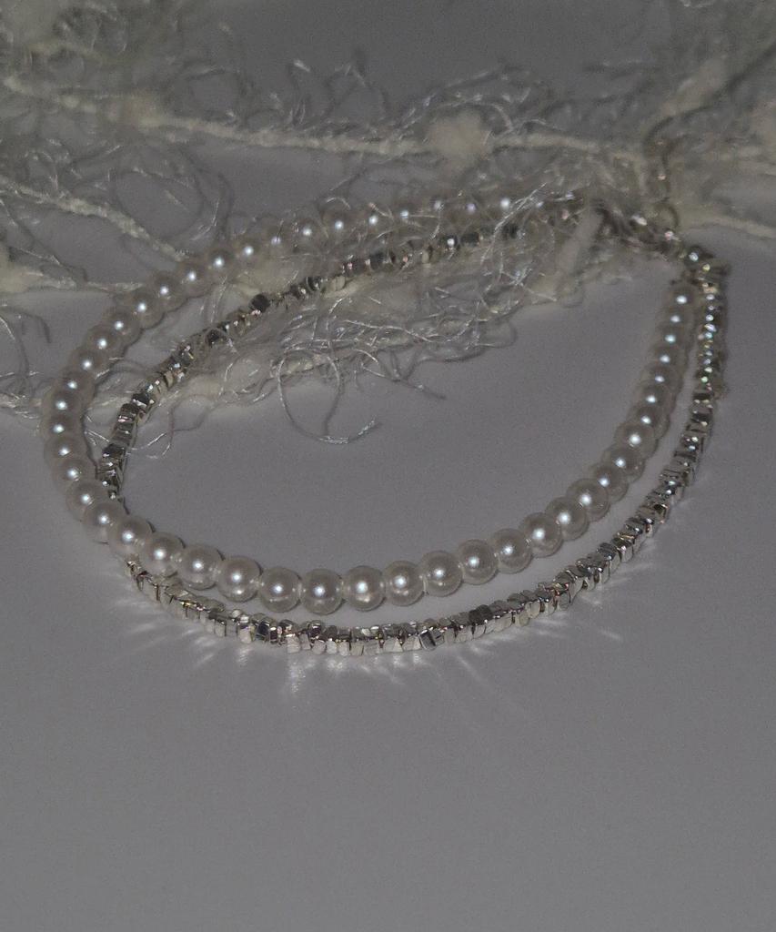 Poetryhaus Silverdust Pearl Bracelet