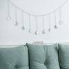 Moon Shining Phase Garland Decoration Chains Gold Wall Hanging Ornaments Convenient Apartment Background Wall Decoration