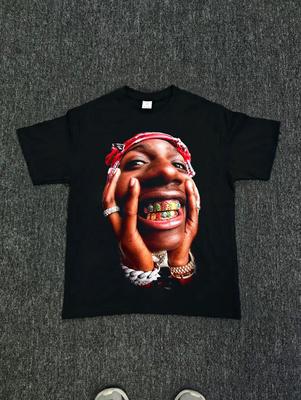 Printed Men Vintage Tops Hip Hop Streetwear Oversized Tshirt Short Sleeve T-Shirts Casual Clothing Summer Fashion T Shirts Women