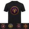 Byzantinisches Reich T-Shirt Kurzarm Baumwolle Unisex Unisex Freizeit Byzantium Symbol von Konstantinopel T-Shirt HJ099