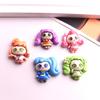 DIY Cartoon Magic Girl Cream Glue Resin Hair Clips & Keychain Magnet Supplies