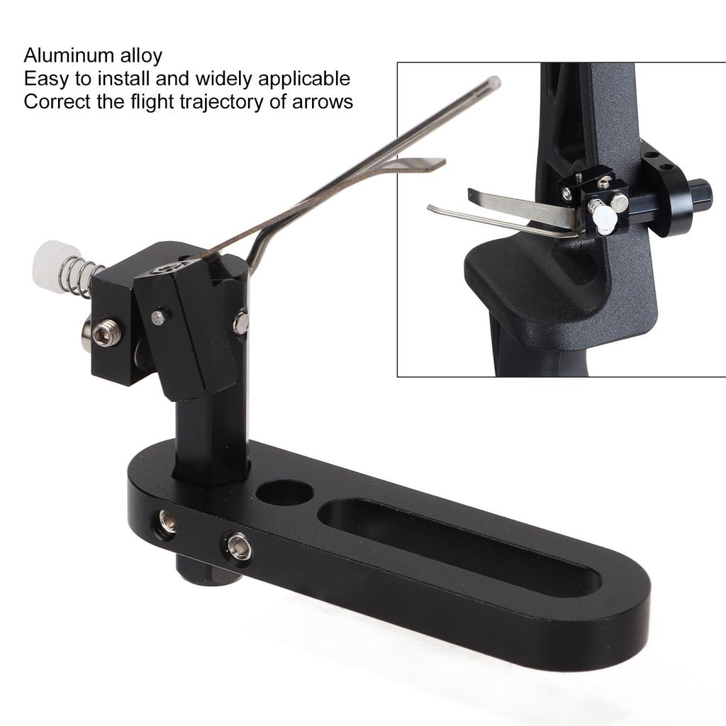 Steel Needle Double Magnetic Arrow Rest Arrow Stand Recurve Bow Stand Archery Competitive Accessories Kit