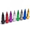 4Pcs Bullet Valve Caps Car Motorcycle Wheel Tire Valve Caps Dustproof Cover 45/60mm Spiked Valve Caps Auto Exterior Amagi
