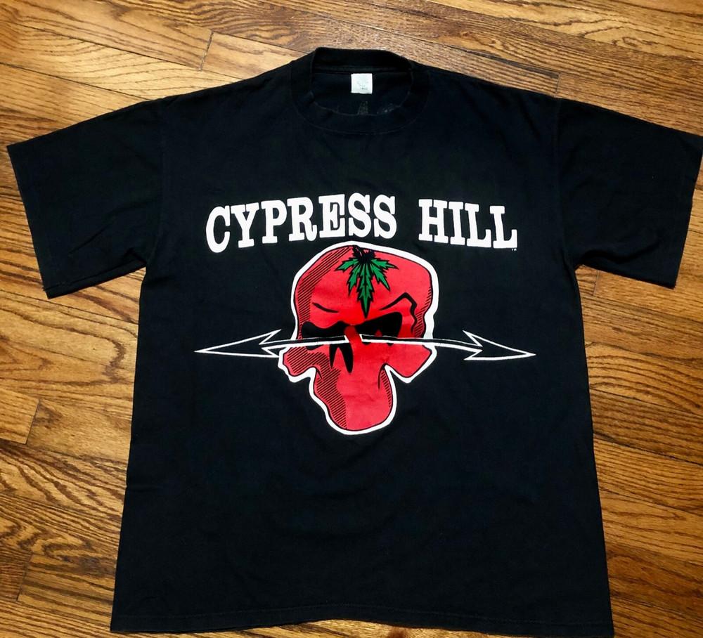 Vintage Cypress Hill Band Tour Concert T-shirt For Fan BO082 Unisex T-Shirt M