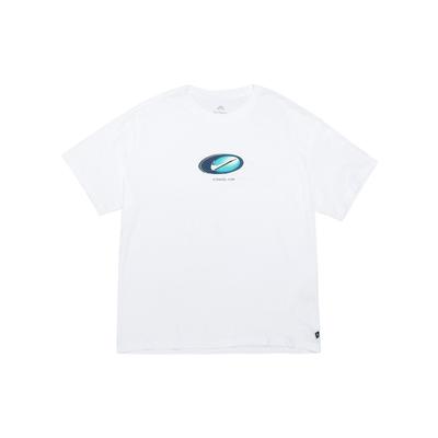 SB Rundhalsausschnitt Lose Skateboarding T-Shirt Herren Tops Weiß DX9461-100