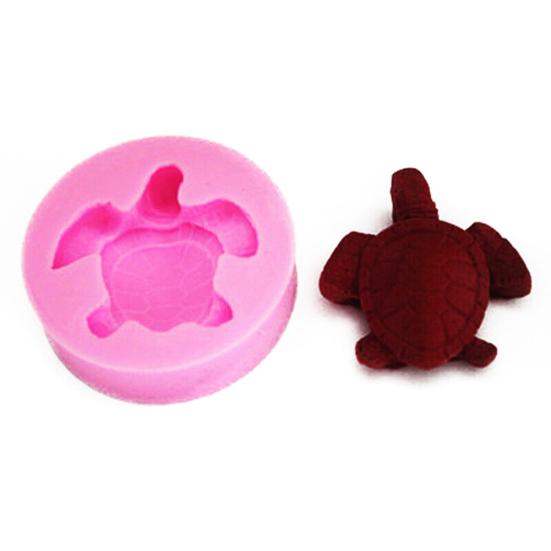Turtle Cake Mold Fondant Soap Cookie DIY Mould Kitchen Baking Tool Accessories