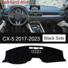 For Mazda CX-5 CX5 KF 2017 2018      Car Dashboard Sun Shade Cover trument Desk Non-slip Mat Accessories