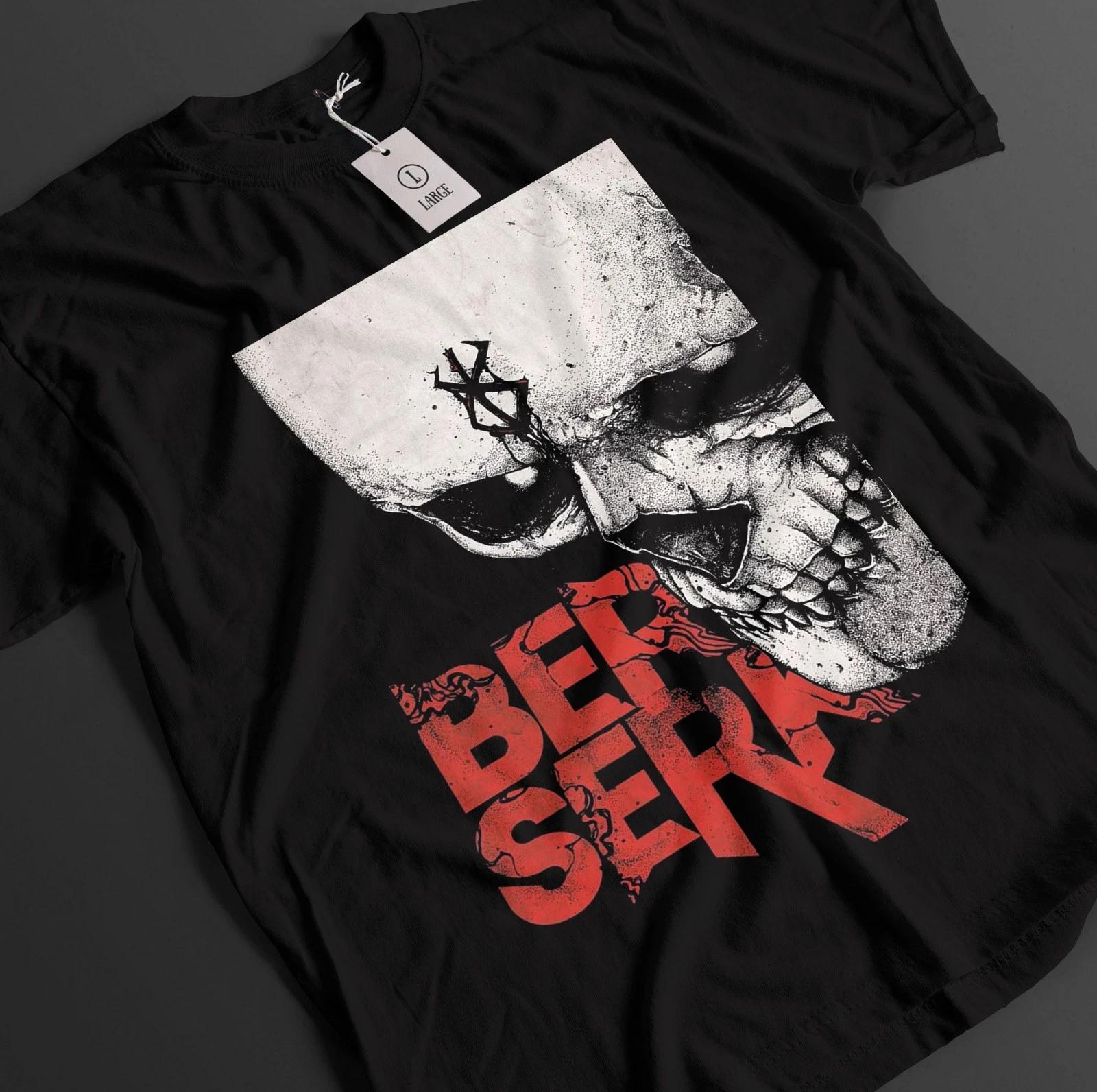 Футболка Berserk, футболка Guts, футболка Casca, футболка Griffith Top Warrior, аниме-футболка унисекс. S