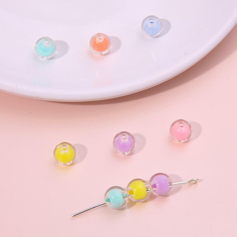 Acryl Pentagramm Blumenperlen für handgefertigten DIY Schmuck - Halsketten- & Ohrringzubehör