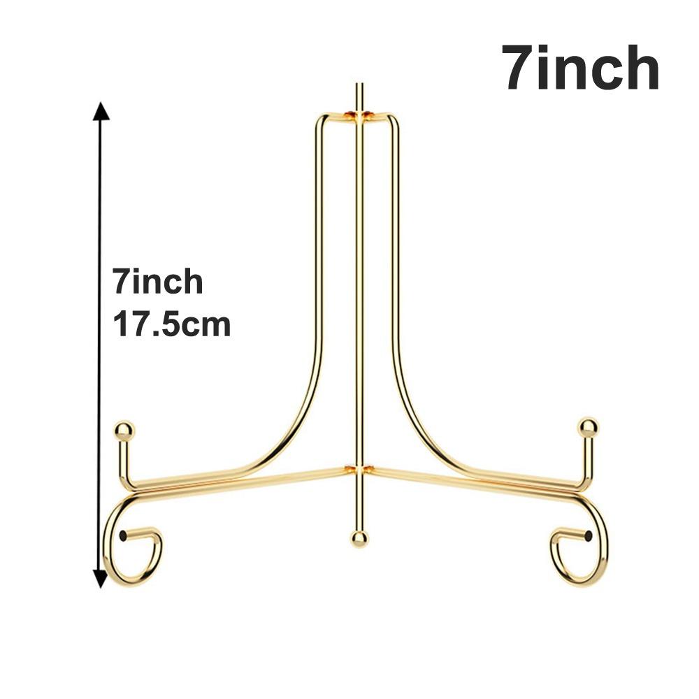 4 6 8 10 12inch Plate Stands Iron Photo Pedestal Durable Display Stand  Home Decoration