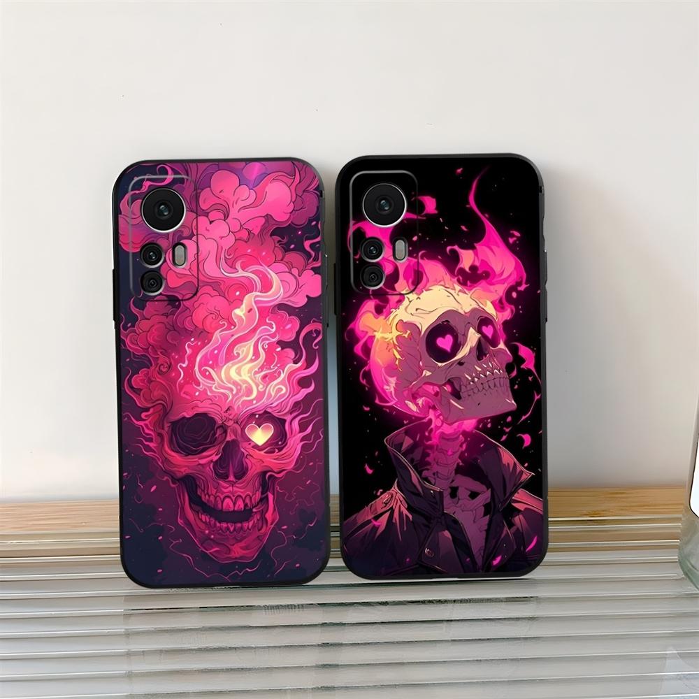 Skull Personality Cool Phone Case For Xiaomi 15 13 14 10 12 11 Pro POCO F6 X6 X3 F5 X5 Pro Lite Ultra Shell Coque