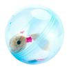 Peluche Interattivi Criceto Rotolante-Palla Attiva Coniglio Elettrico-Criceto Palla Rotolante Trasparente Giocattolo Esercizio Piccoli Animali