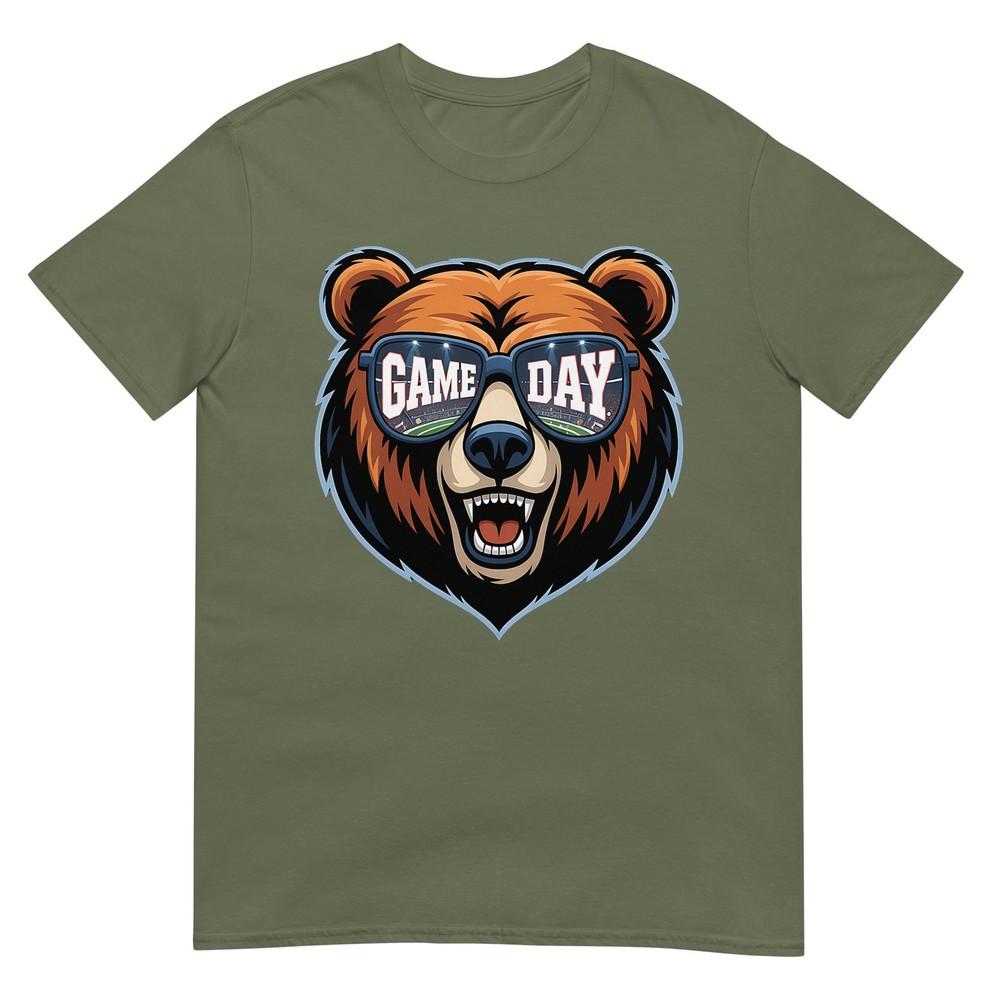 Game Day Bear Football Sports Fan Tshirt