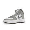 Nike Dunk High Up Light Smoke Grey Damskie Sneakersy Białe Srebrne DH3718-106