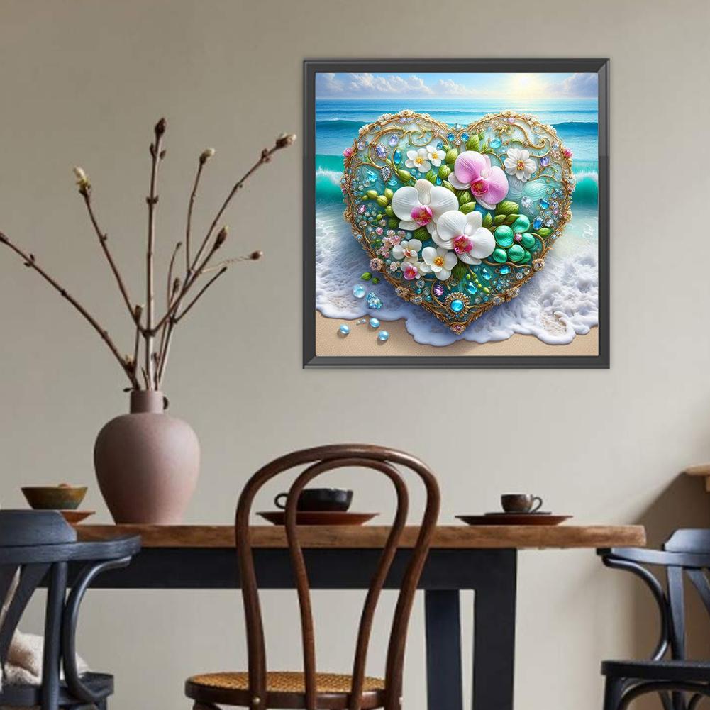 5D DIY Full Round Drill Diamond Painting Flowers Kit Home Decor Art Craft