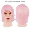 Silicone Highlighting Hair Coloring Hat with Metal Hooks Highlighting Dye
