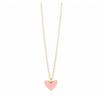 Used AHKAH Tiran Heart Necklace Pink