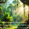 Lush Jungle Forest Sunlight Tapestry NatureScenery Wall DecorTropical Plants Greenery Indoor GardenAmbiance Relaxing Environment