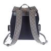 Gucci 598140_FABHU_8863 Backpack Â· Daypack Gray/black GG Supreme Canvas Mens