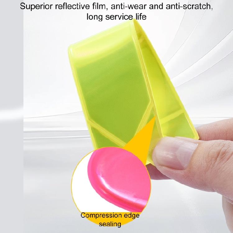 Bicycles Creative Reflective Pendants Safe Nighttimes Walking Cycling Pendants Reflective Cycling Accessories