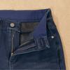 Bang Bang Women S Mink Boa Fleece Lined Bonded Denim Navy