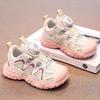 Children's Shoes Girls' Style Sports Breathable Rotating Buckle Running Dad
