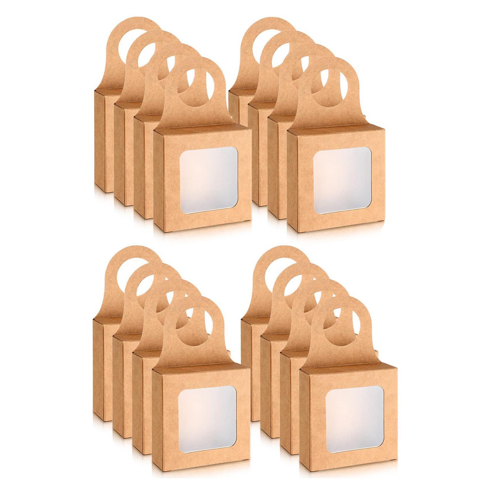 

Прочный подарочный кейс из крафт-бумаги коричневого цвета Многоцелевая подарочная коробка из крафт-бумаги с крючком Практичные пакеты для упаковки закусок хаки