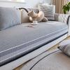 Cotton and Linen Sofa Cushions, Non-slip, High-end Sofa Covers, All-inclusive, Simple Thickened Cushion Cover, Universal for All Seasons