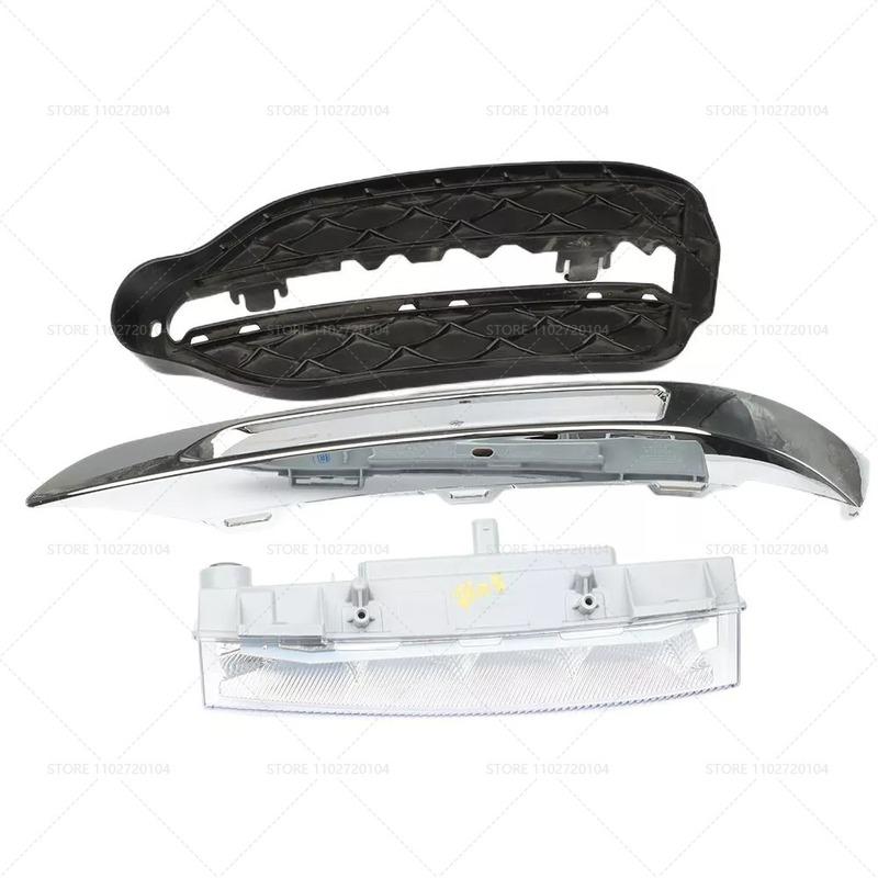 for 2013-2015 X204 W204 Mercedes Benz GLK-Class Front Bumper Fog Light Grill Grille Cover 2048853374 / 2048857123 / 2049065401