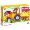 Puzzle Teddy Farmer 30 Elementów Uroczy Misiek Teddy Układanka Dla Maluchów