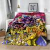 3D S-Saint S-Seiya Japan Anime Cartoon Flannel Blanket Soft Throw Blanket Art For Home Decor Bedroom Bed Sofa Picnic Fans Gifts