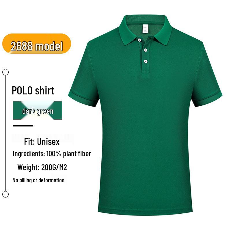 

Customized Men s Short Sleeve Polo Shirt with Logo - Breathable Work and Community Wear XXL