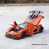 Koenigsegg One1 Alloy Car Model Realistic Supercar Sound Light Return Toy Car Display Piece High Quality Collectible Model