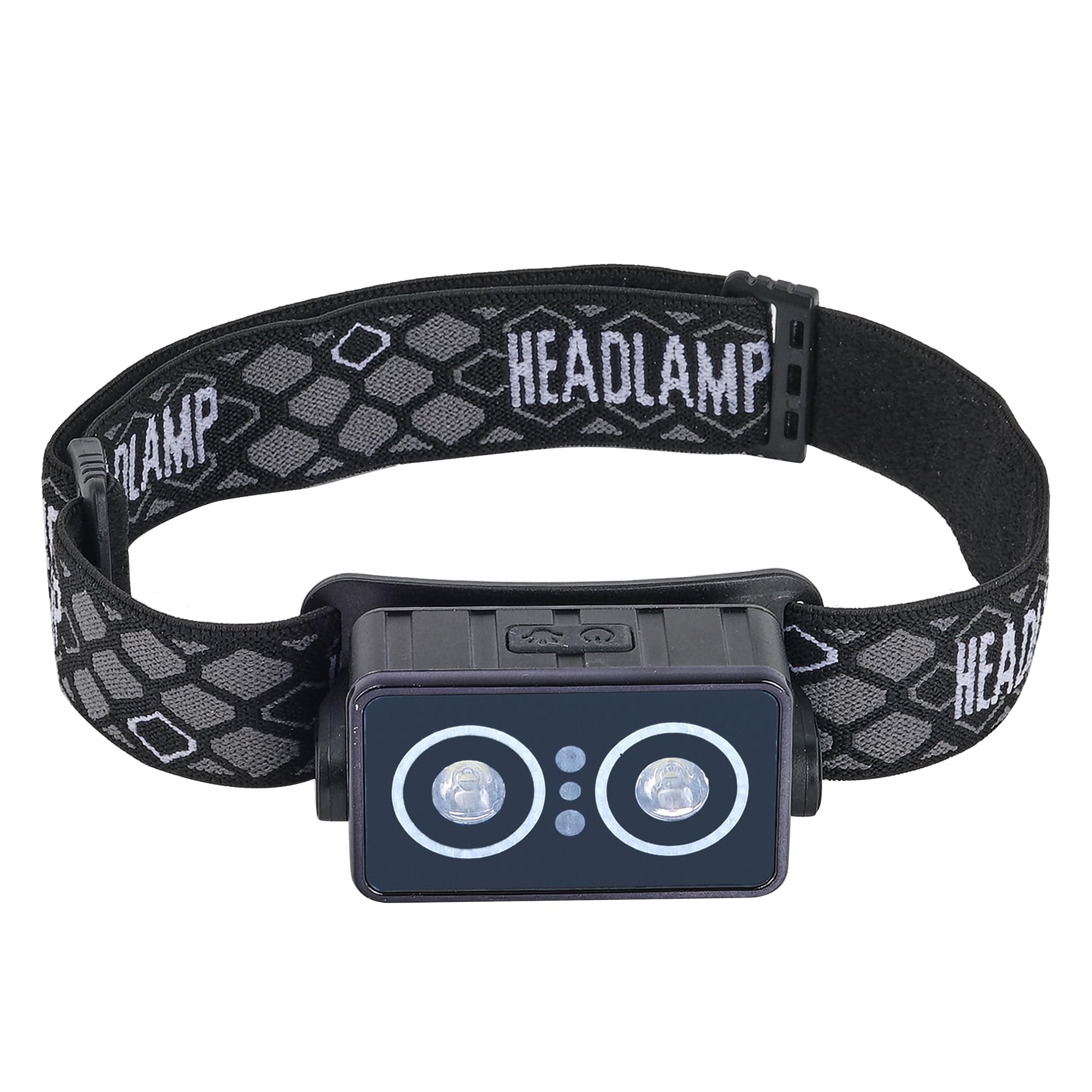 

VECELO Rechargeable LED Aluminum Alloy 300 Lumens 80 Minutes Full IPX4 Power Outage Outdoor Use Headlamp, Design, Lightweight, Type-C Charging, белый