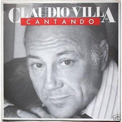 12inch Record CLAUDIO VILLA - Cantando ALP2012 Fonit Cetra 1986 Italy Dance & Electronica Used