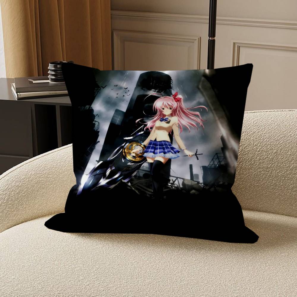 Anime G-Golden T-Time Ahornblatt Design Kissenbezug Fröhliche Herbsternte Dekor Feiertagsdekor Kissenbezug