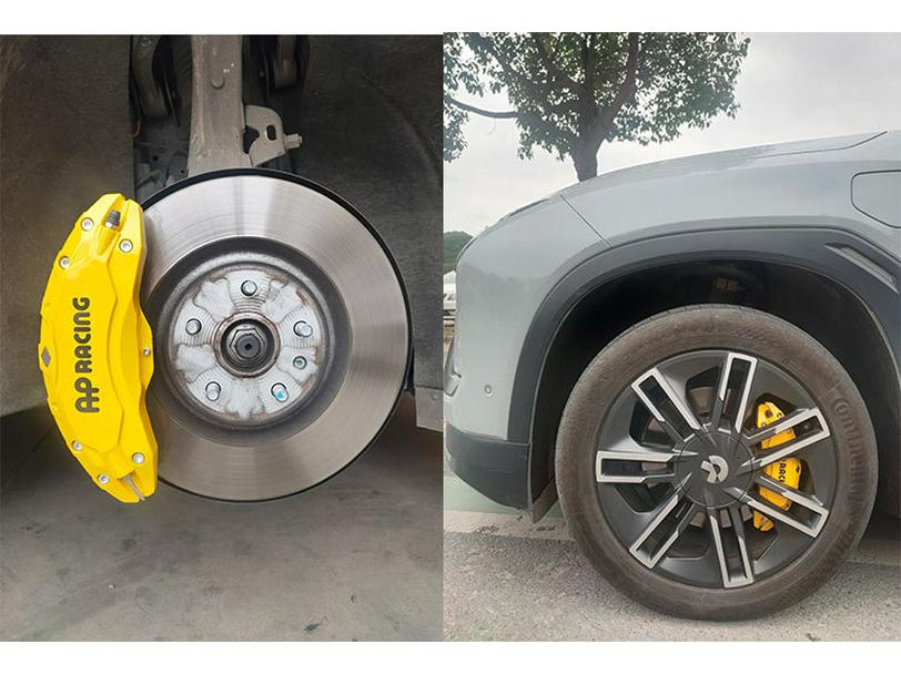 NIO ES6/ES7/ES8 Brake Caliper Cover: Aluminum Alloy, New Version, Special Model, Color Options Available.