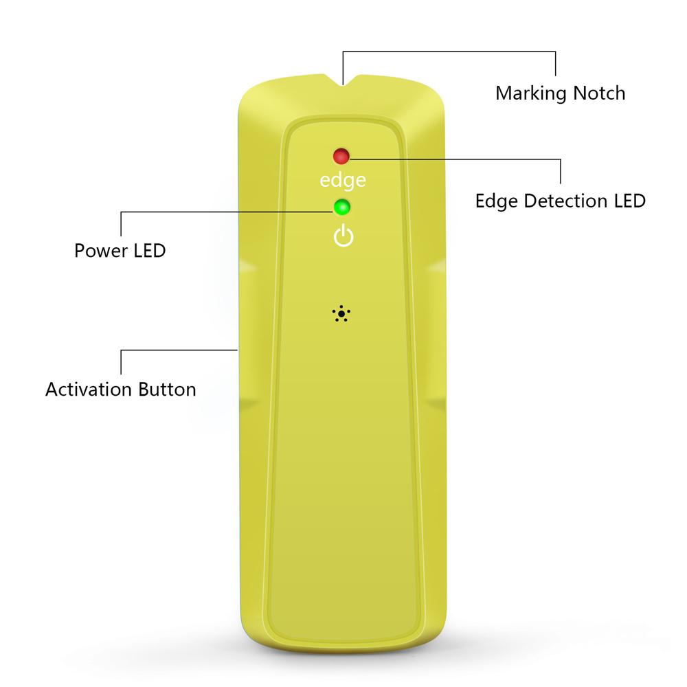 

Mini Wood Studs Wall PVC Pipe Detector Stud Sensor AC Voltage Live Wire Detector Wall Scanner Electric Box Finder Hand Tool зелений